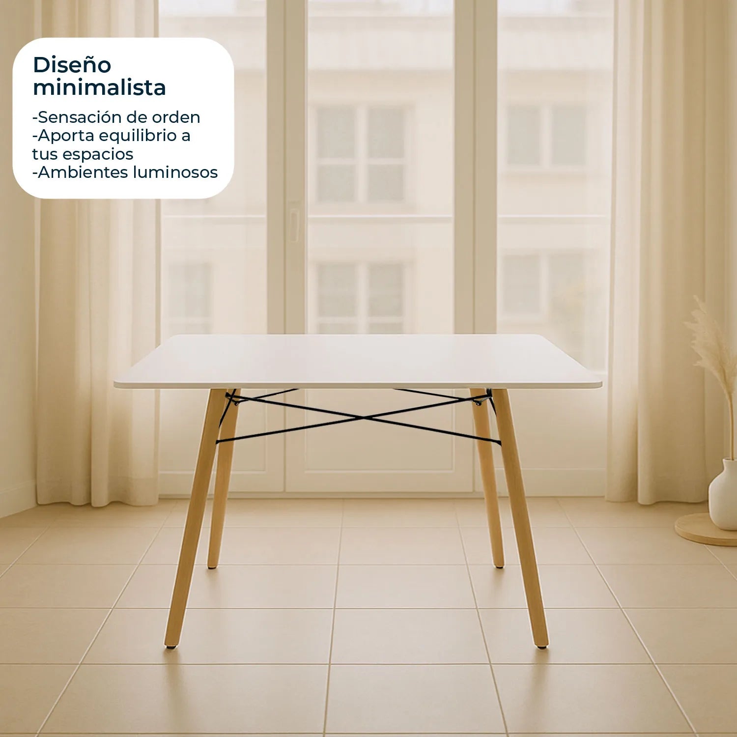 Mesa de Comedor Rectangular Oslo