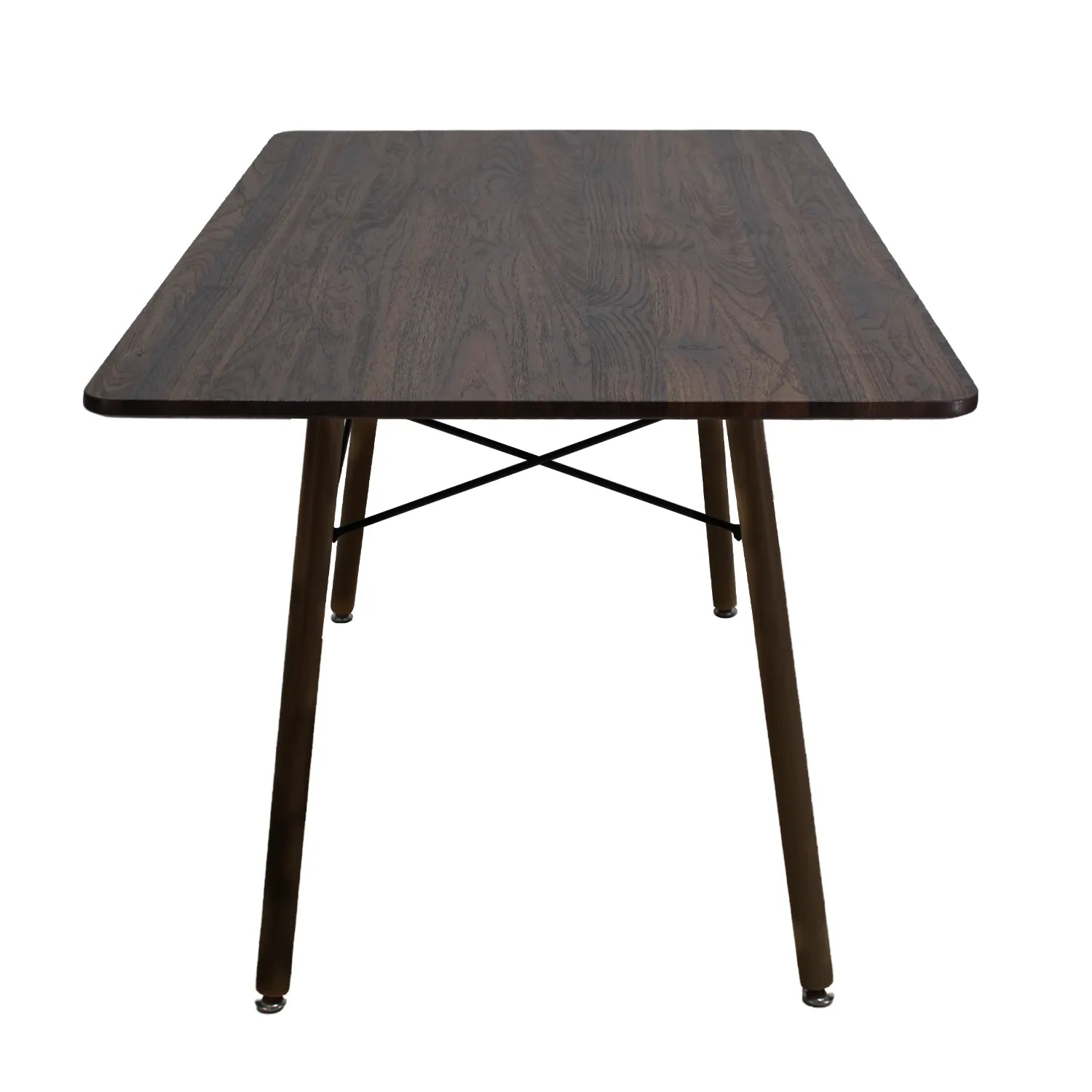 Comedor Mesa Oslo Rectangular Nogal + 4 Sillas Oslo