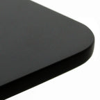 Comedor  Mesa Oslo Rectangular Negro + 4 Sillas Frankfurt