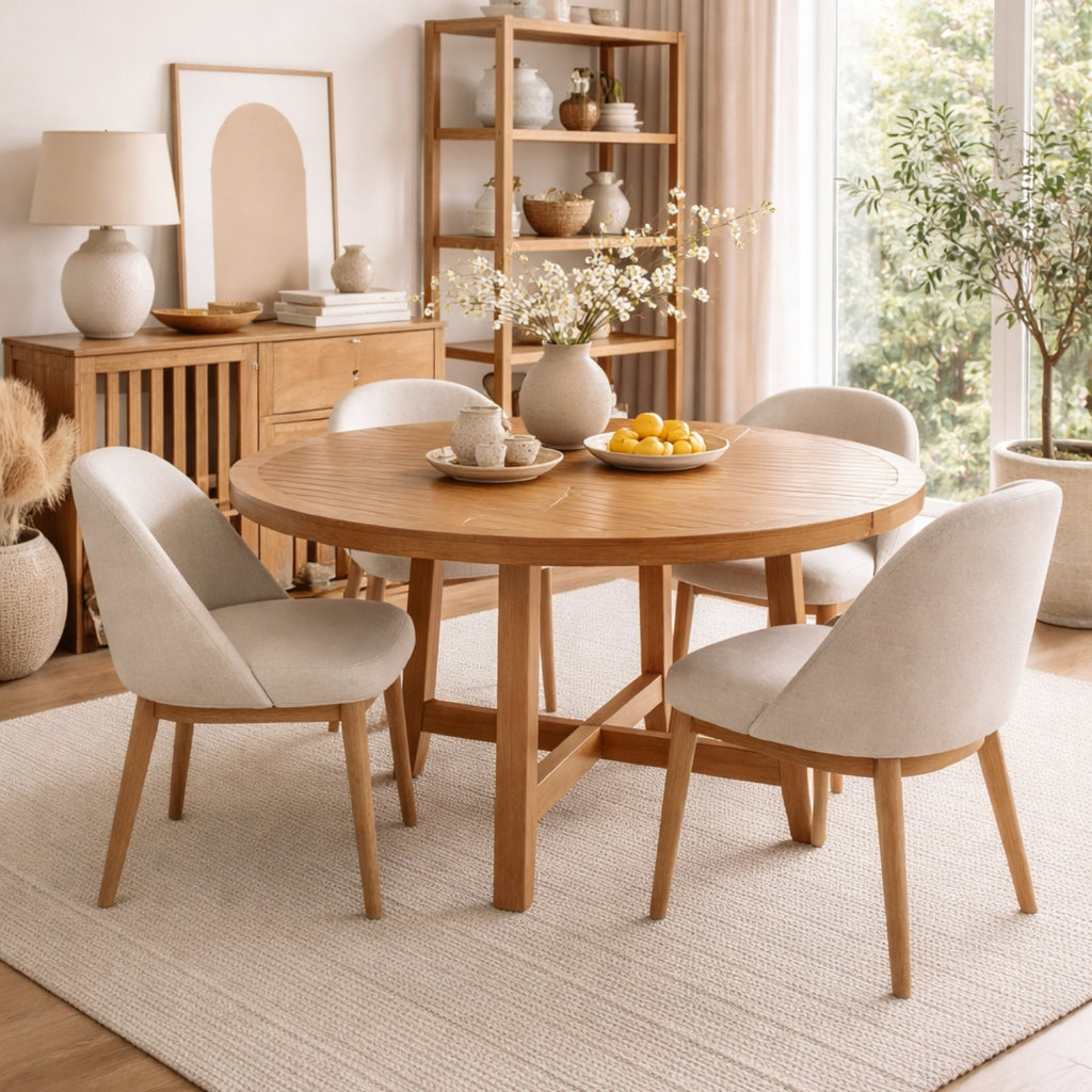 Mesa redonda para comedor Saona 150