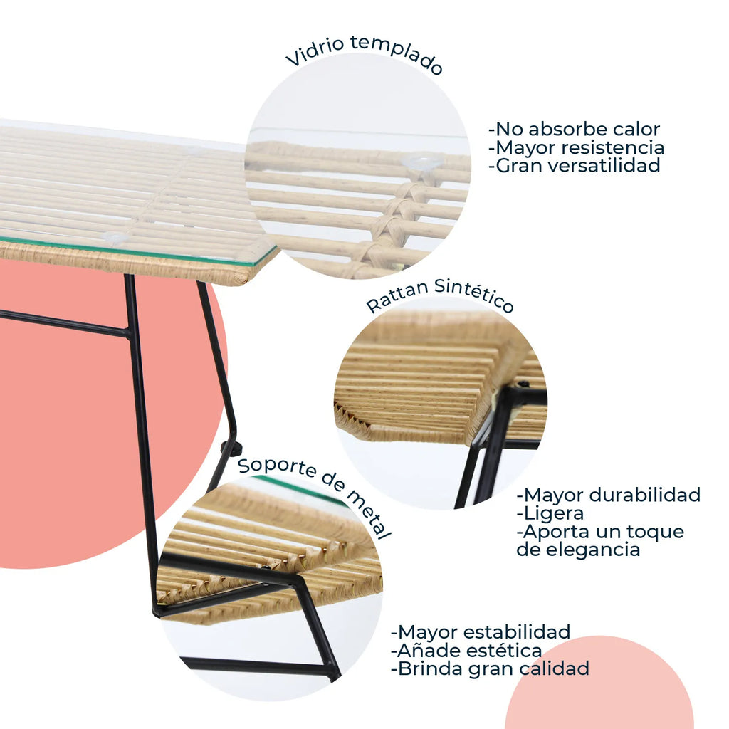 Mesa de Centro Tobago