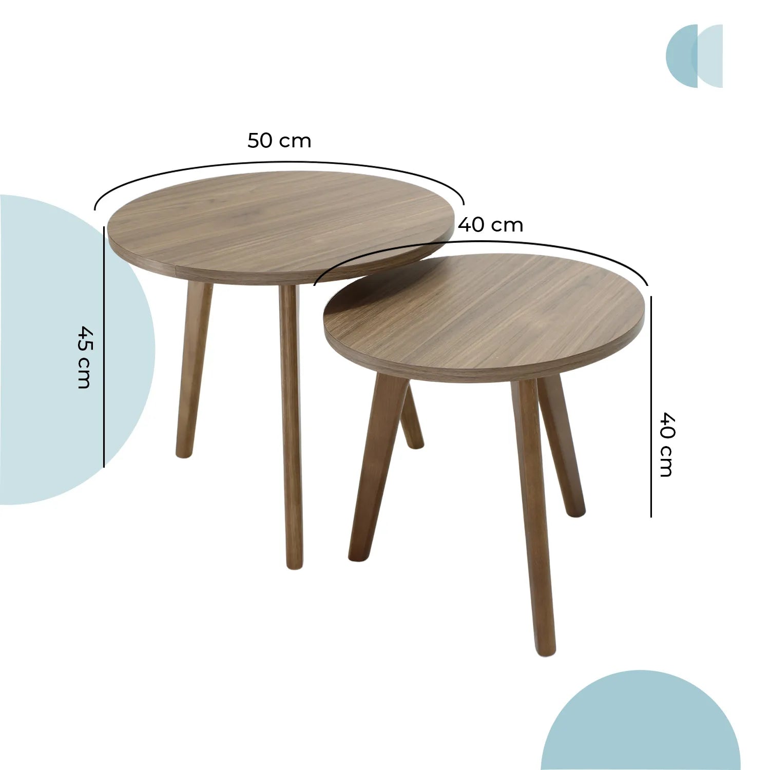 Mesas laterales Bulan 9363