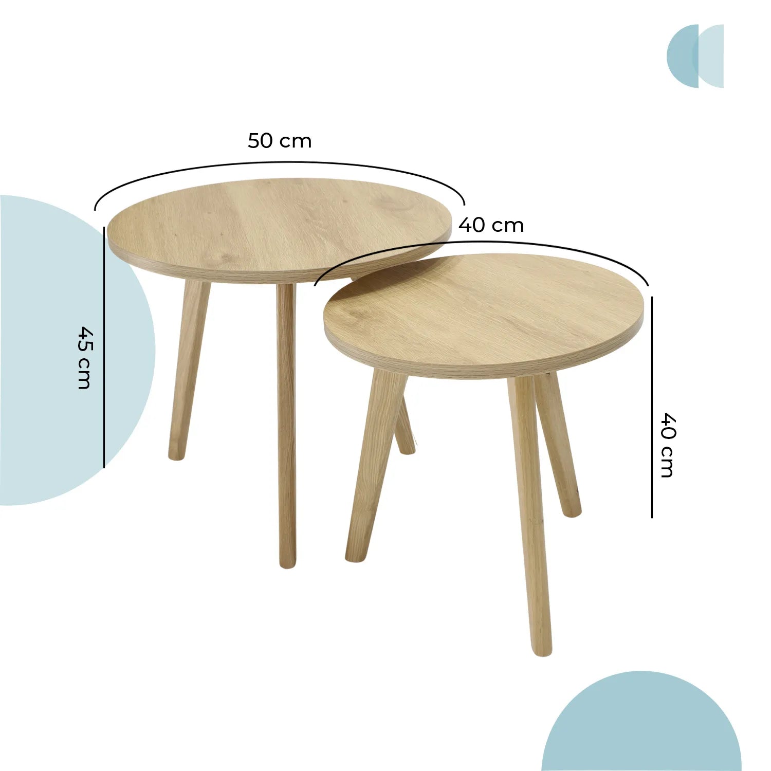 Mesas laterales Bulan 9363