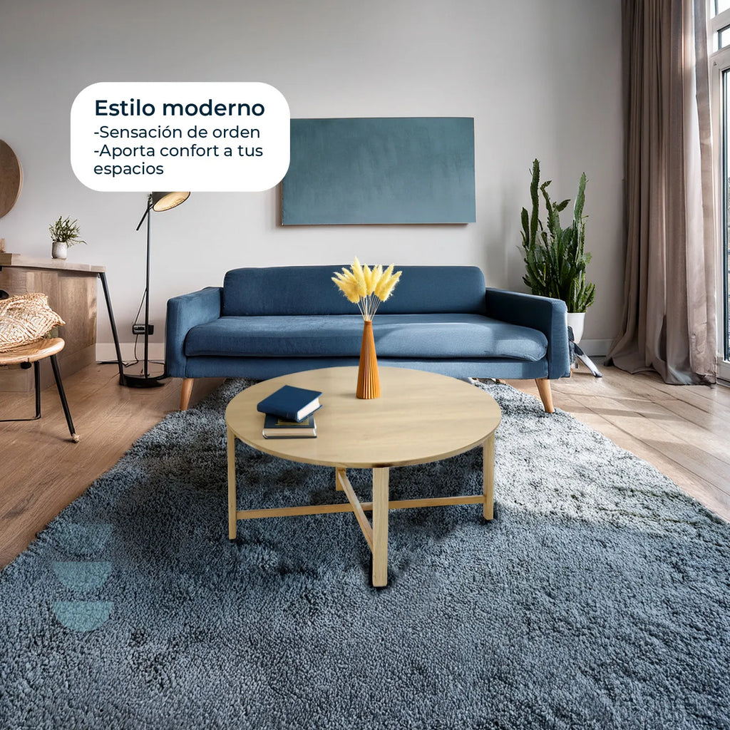 Mesa de centro circular Palu 20222L