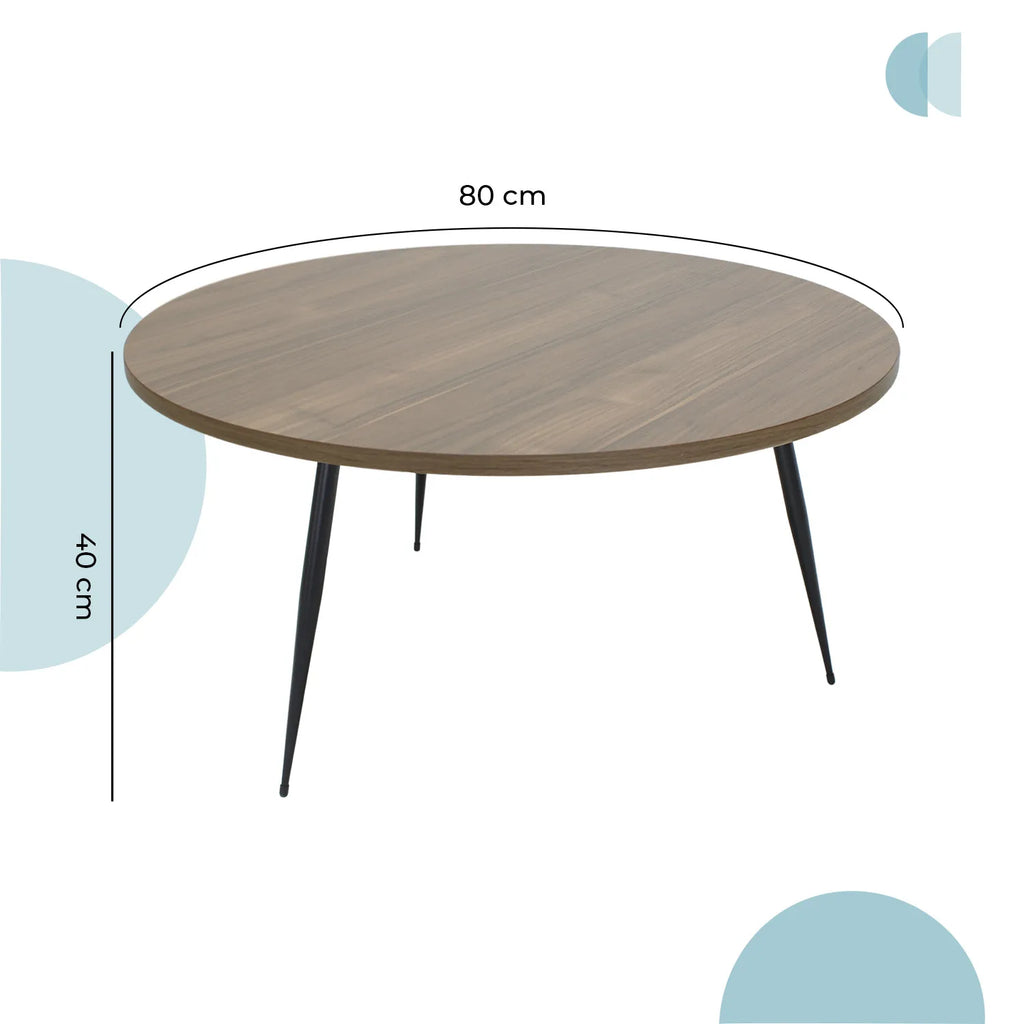 Mesa de centro 80cm 1007L Batam
