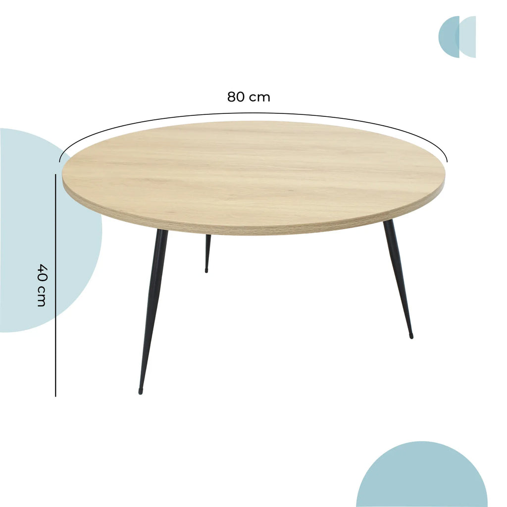Mesa de centro 80cm 1007L Batam