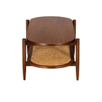 Mesa de centro rectangular Kangar – Encino o nogal 120x60