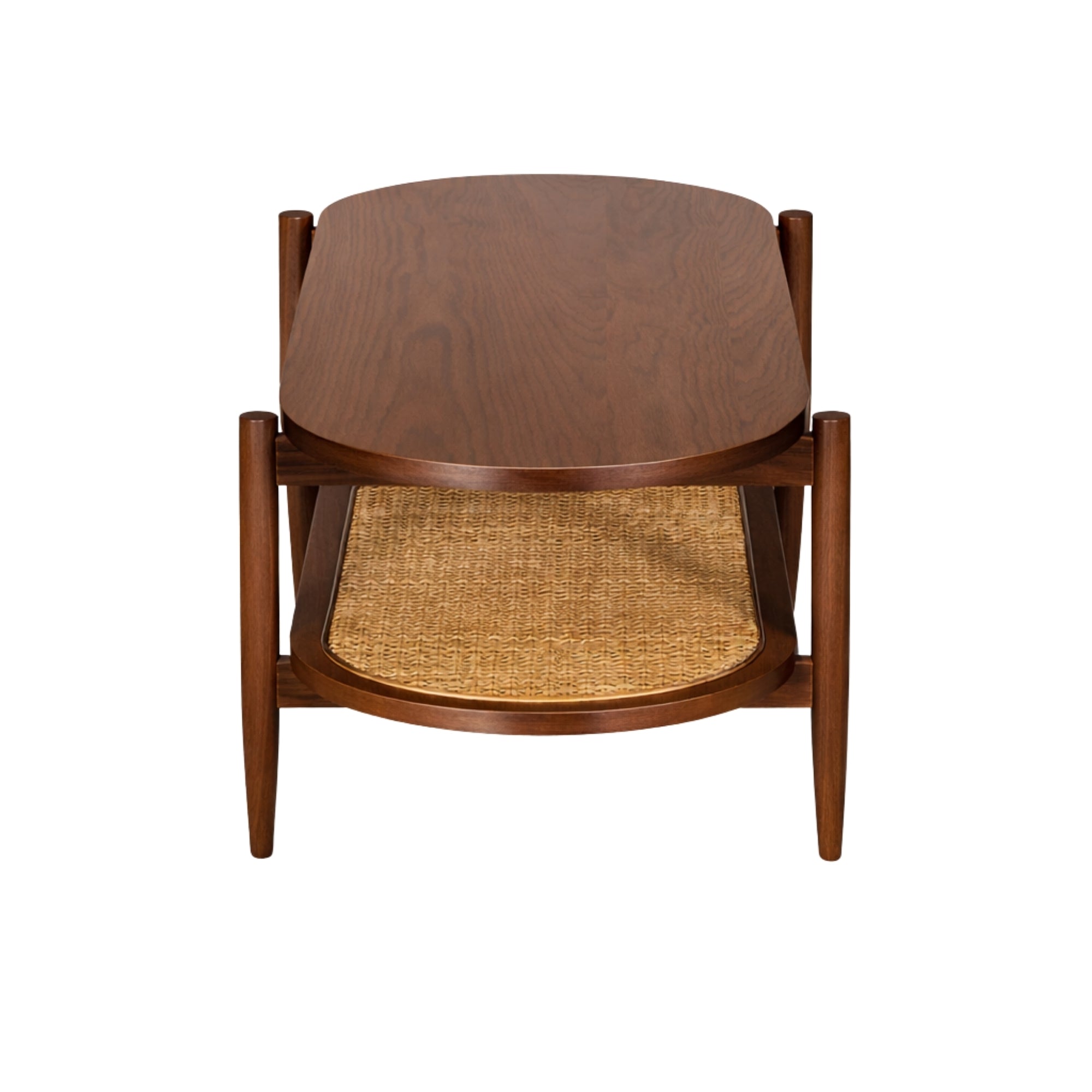 Mesa de centro rectangular Kangar – Encino o nogal 120x60