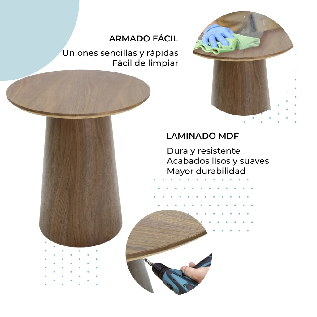 Mesa lateral Padar Chapa 1371