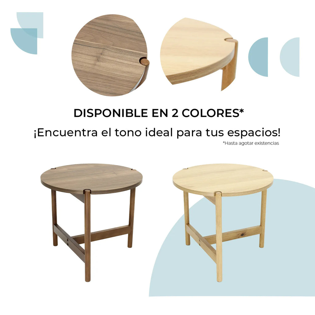 Mesa lateral Palu circular 50 1928S