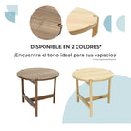 Mesa lateral Palu circular 50 1928S