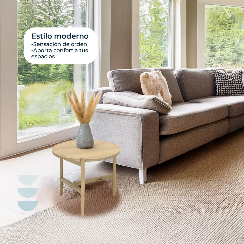 Mesa lateral Palu circular 50 1928S