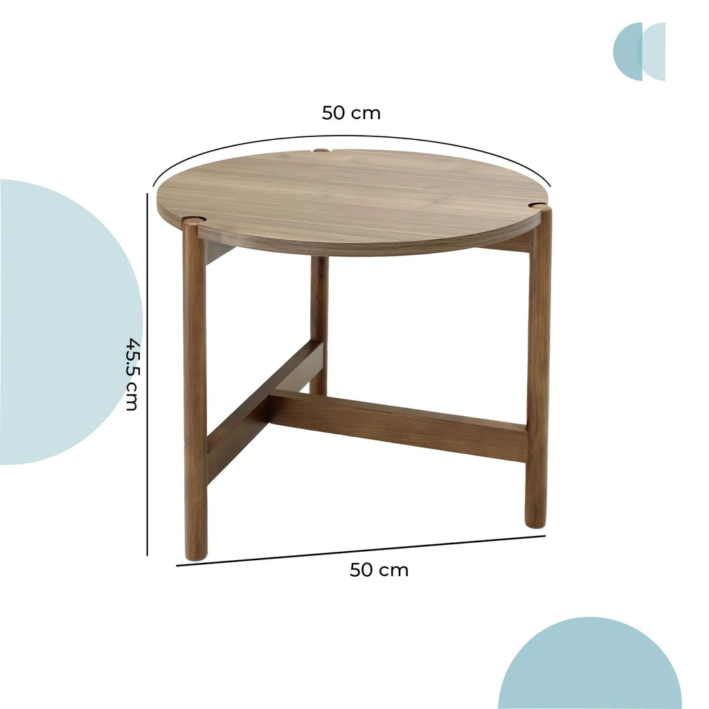 Mesa lateral Palu circular 50 1928S