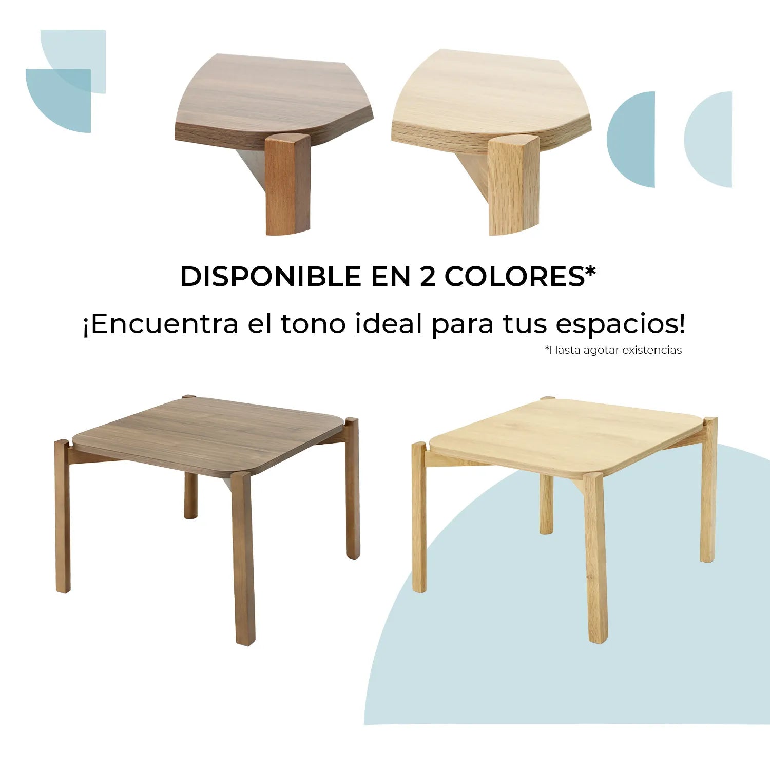 Mesa lateral Palu Cuadrada 50 19602