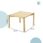 Mesa lateral Palu Cuadrada 50 19602