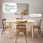 Mesa de Comedor Rectangular Madeira 120