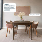 Mesa de Comedor Rectangular Madeira Chapa 180