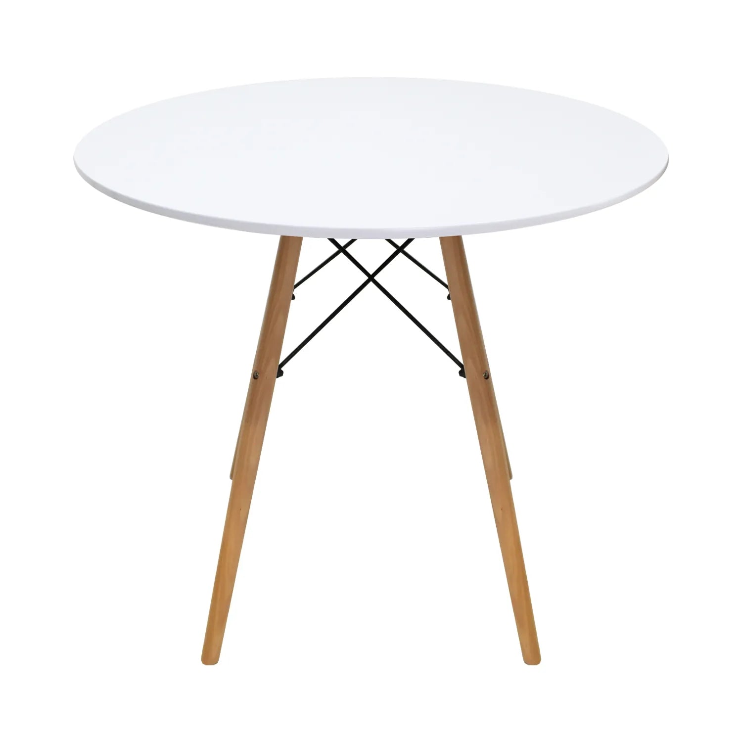 Comedor Mesa Oslo 80 Blanca + 4 Sillas Moura