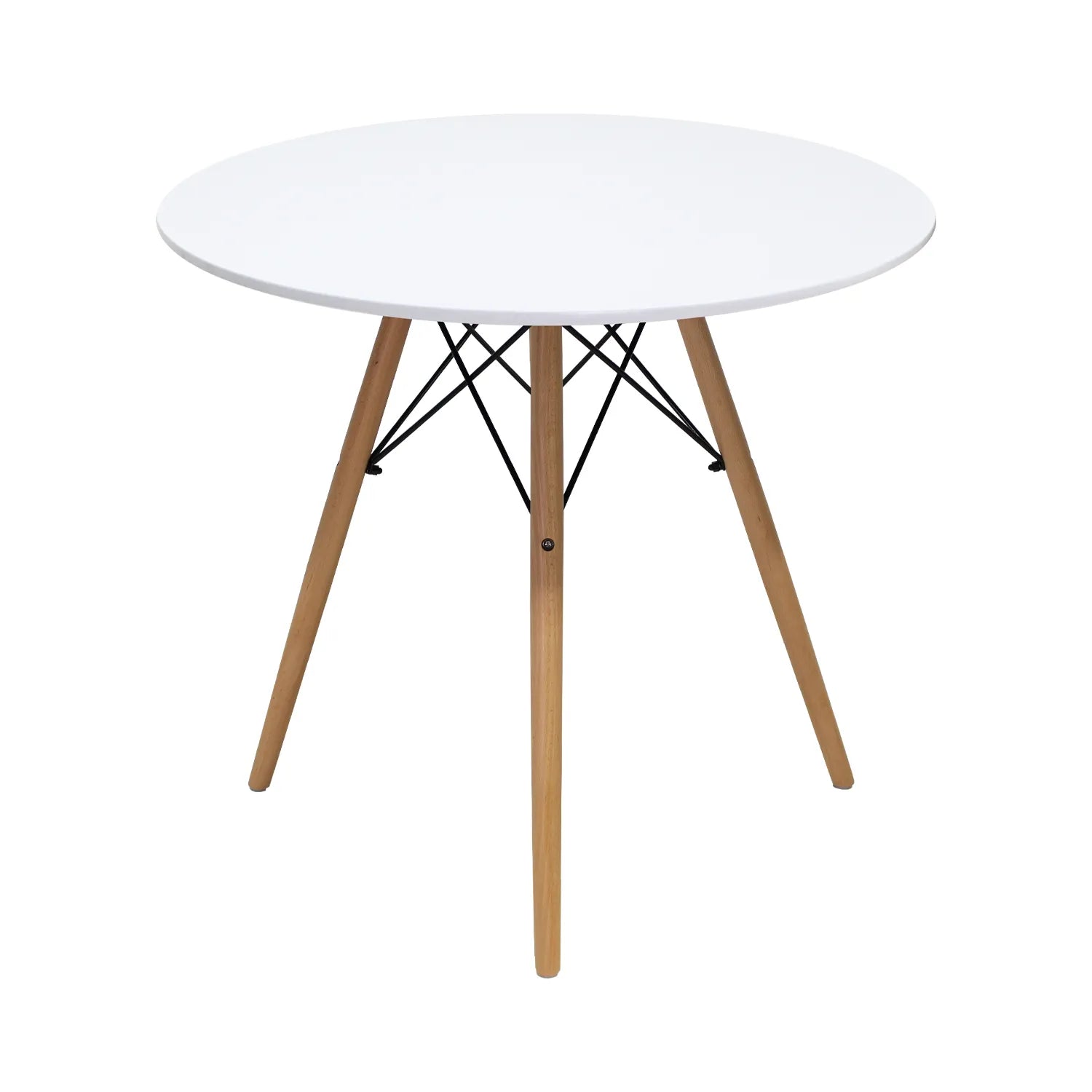 Comedor Mesa oslo 80 Blanco + 4 Sillas Oslo