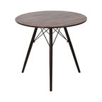 Comedor Mesa oslo 80 Nogal + 4 Sillas Oslo