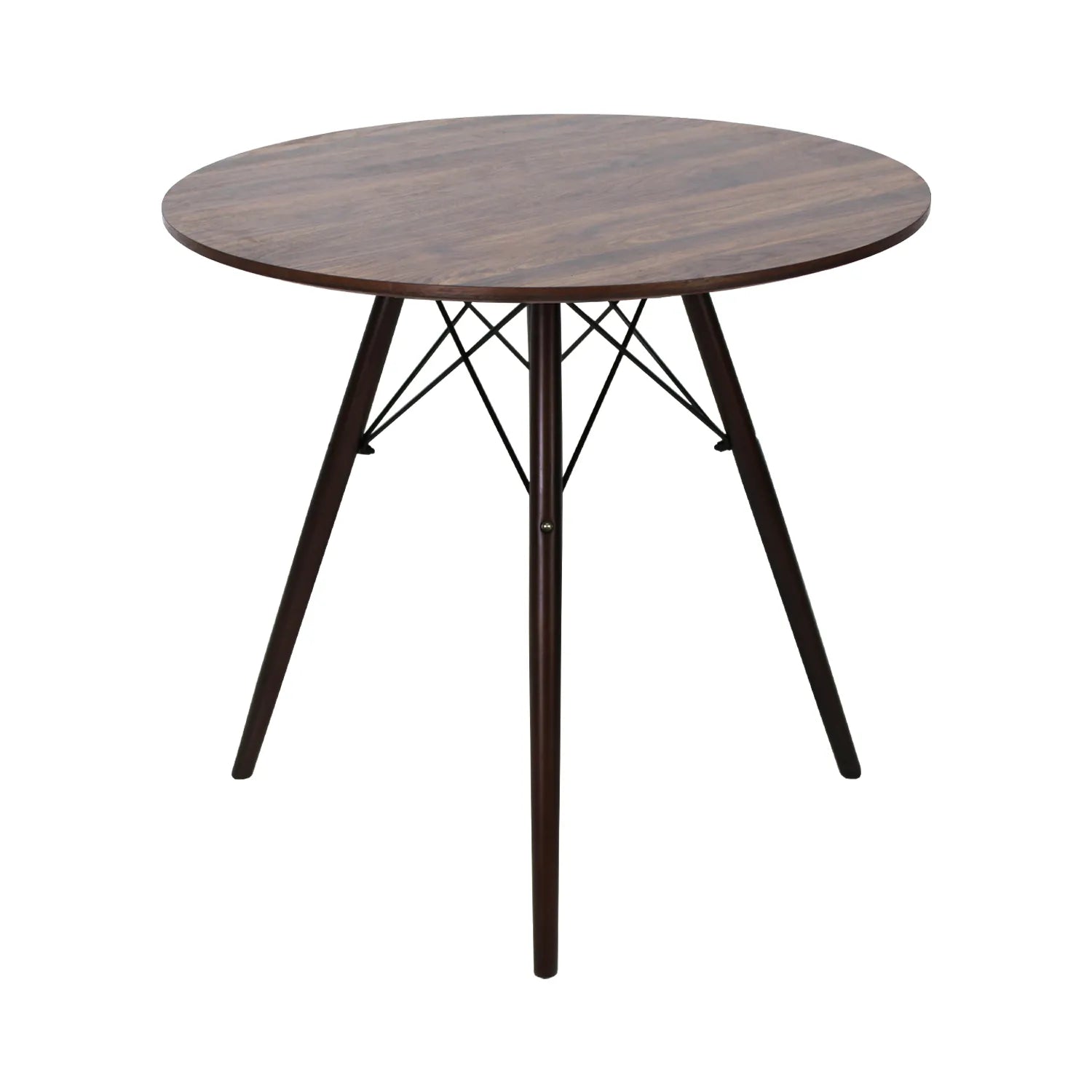 Comedor Mesa oslo 80 Nogal + 4 Sillas Oslo