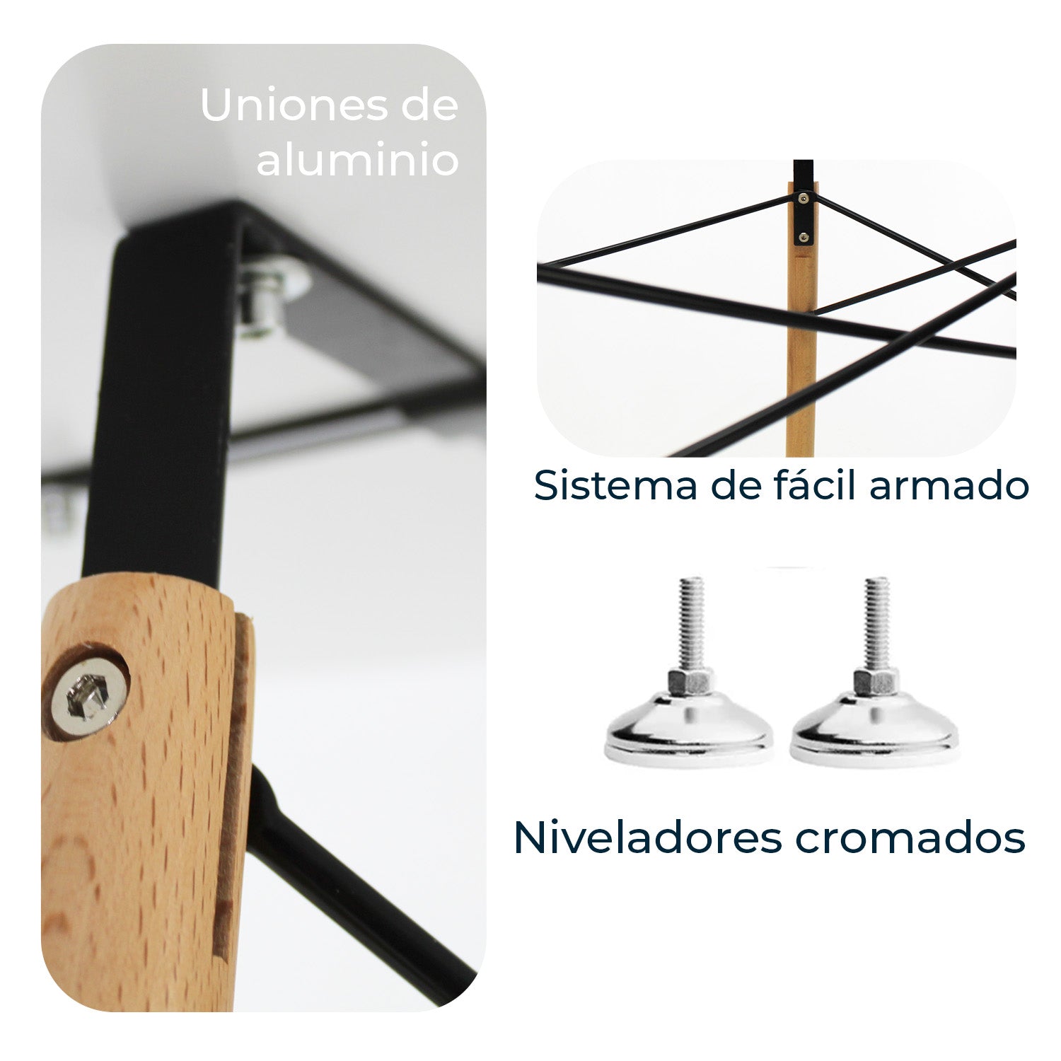 Mesa de Comedor Circular Oslo 80cm