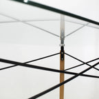 Comedor Mesa Oslo Cristal T5  + 4 Sillas Frankfurt