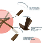 Mesa comedor 120cm Riau 6013