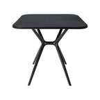 Comedor Mesa Cuadrada Lodi + 4 Sillas Brianza para exterior o comercio