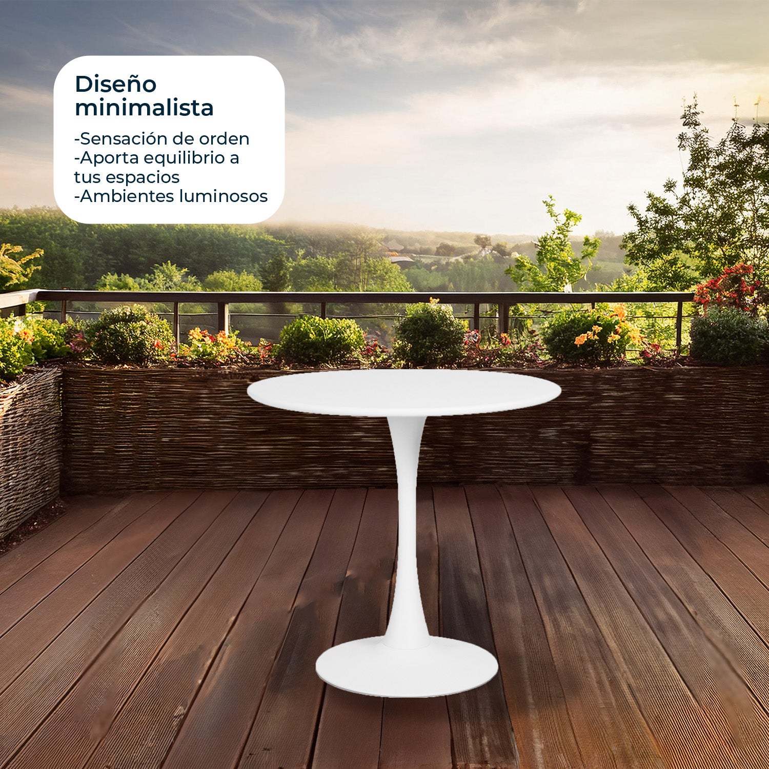 Mesa Circular Vittoria 100cm