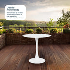 Mesa Circular Metal Vittoria 80cm