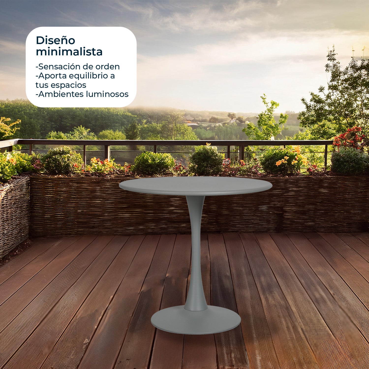 Mesa Circular Vittoria 100cm