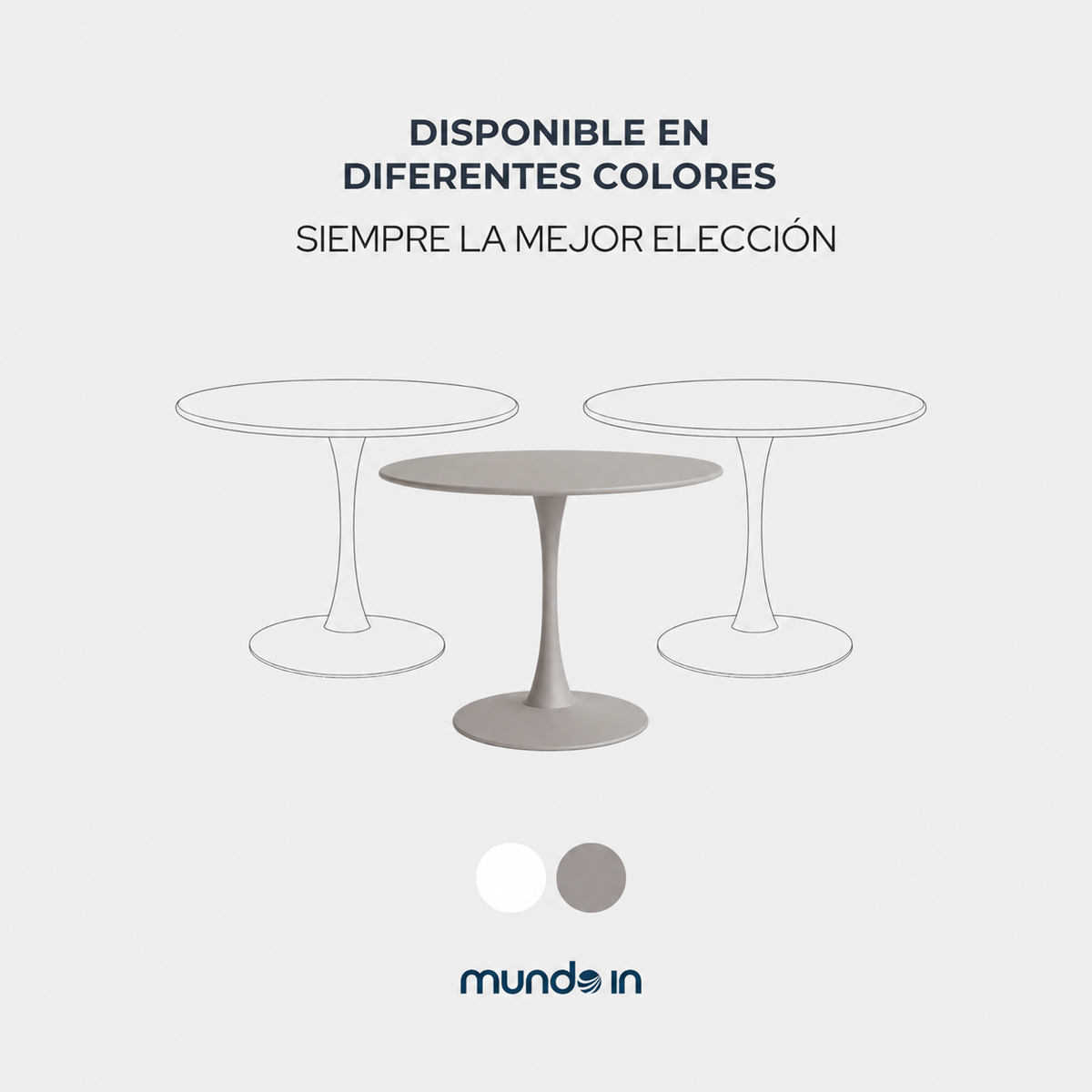 Mesa Circular Vittoria 100cm