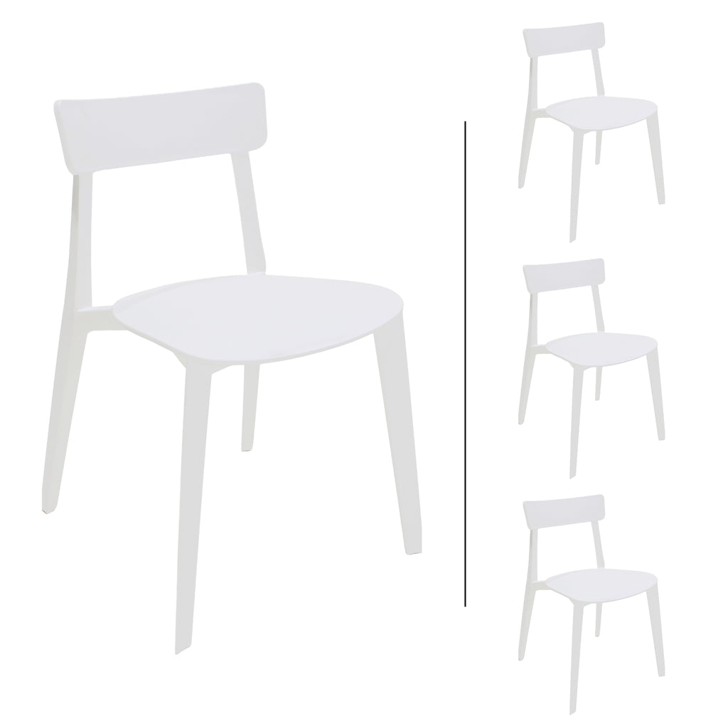 Set De 4 Silla Exterior Brianza