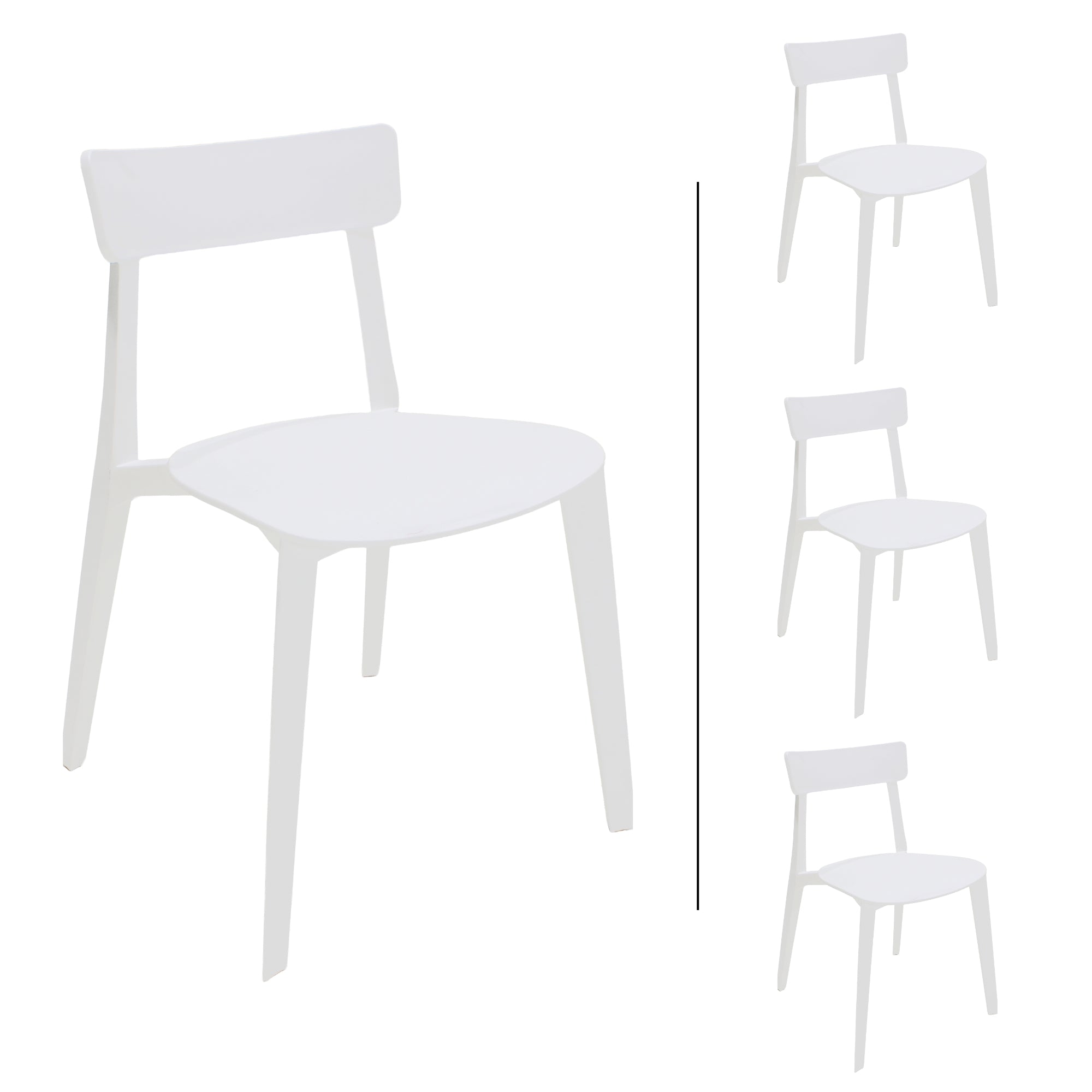 Set De 4 Silla Exterior Brianza