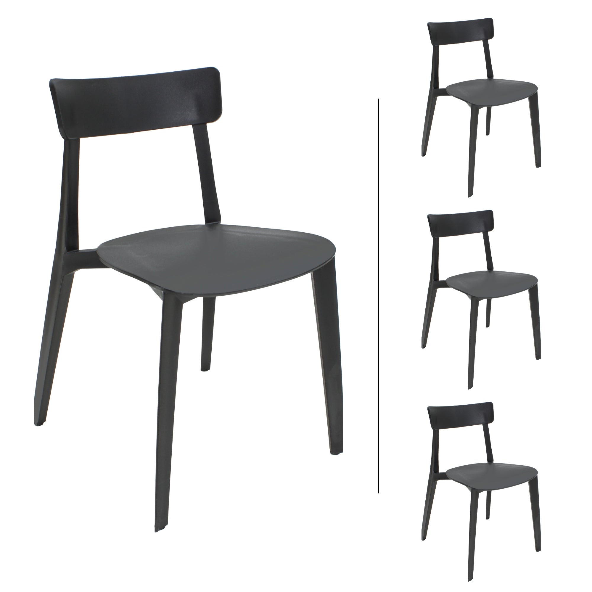 Set De 4 Silla Exterior Brianza