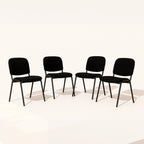 Set de 4 Sillas Fijas Tela 104Z