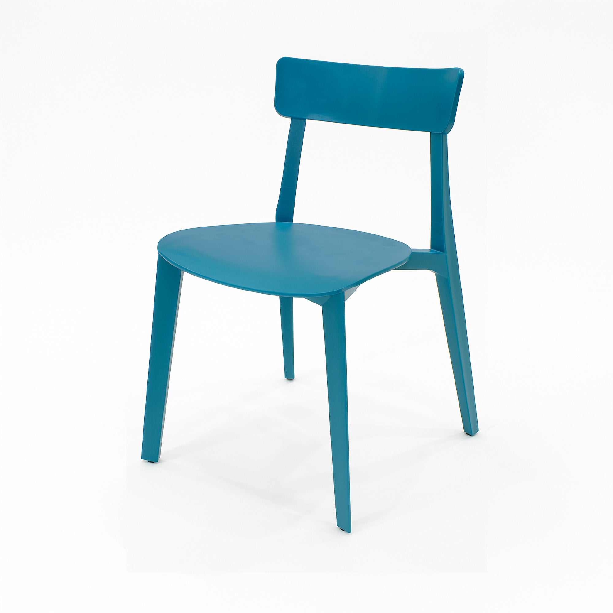 Comedor Mesa Cuadrada Lodi + 4 Sillas Brianza para exterior o comercio