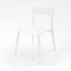 Comedor Mesa Cuadrada Lodi + 4 Sillas Brianza para exterior o comercio