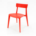 Comedor Mesa Cuadrada Lodi + 4 Sillas Brianza para exterior o comercio