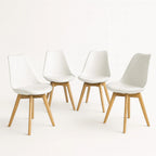 Set de 4 Sillas Eames Frankfurt | Sillas acojinadas