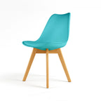 Silla Frankfurt acojinada | Silla Eames para comedor