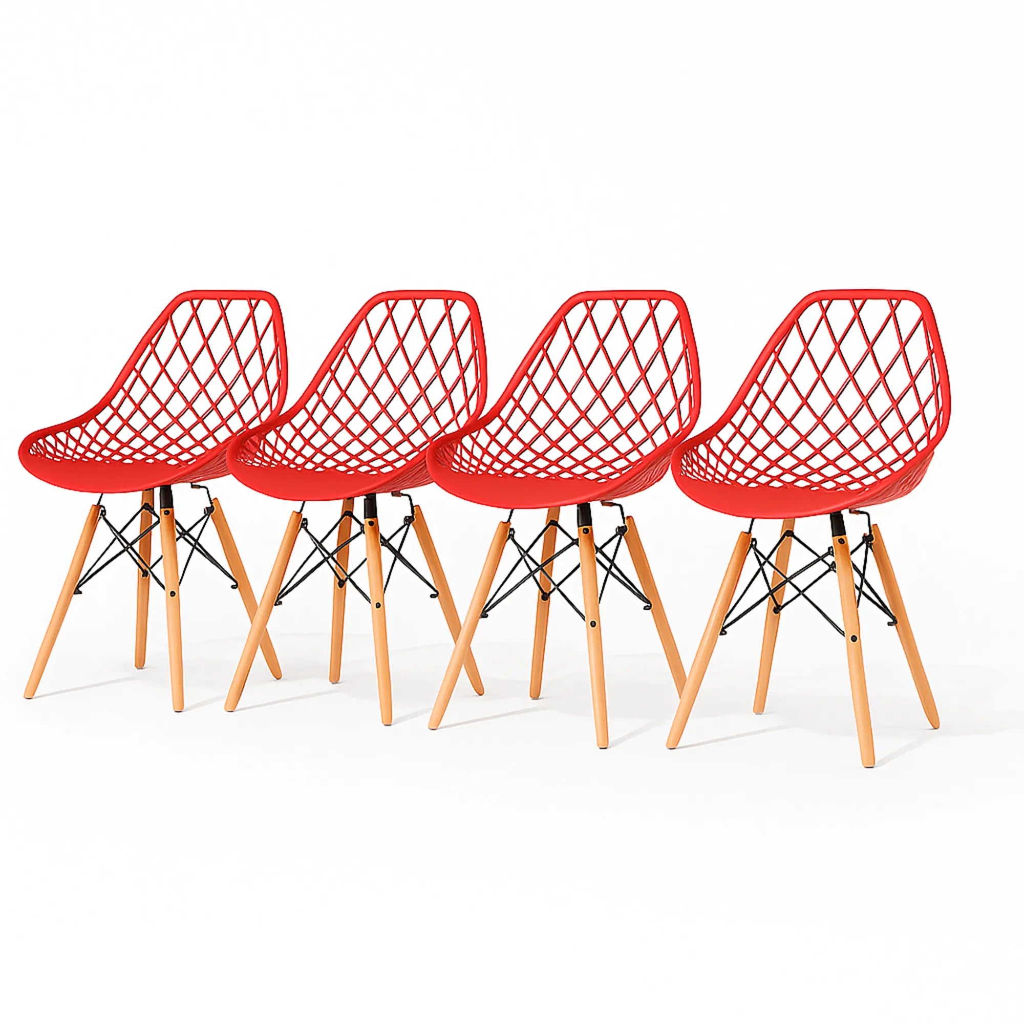 Set de 4 Sillas Oslo Vento | Sillas para comedor tipo Eames