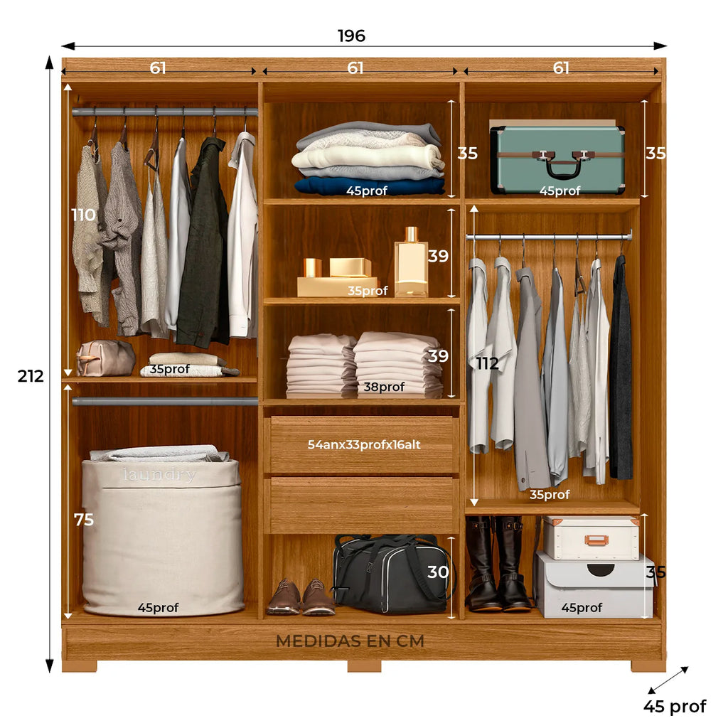 Ropero Castilla 3703