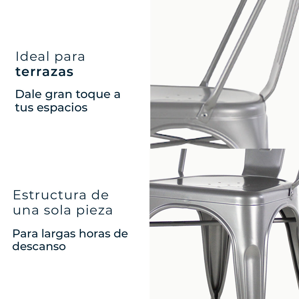 Set De 4 Sillas Gante