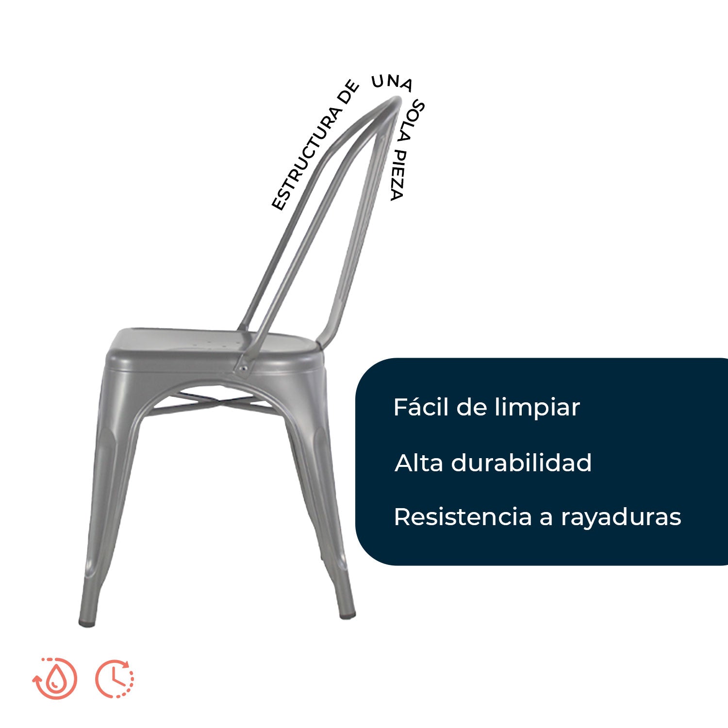 Set De 4 Sillas Gante