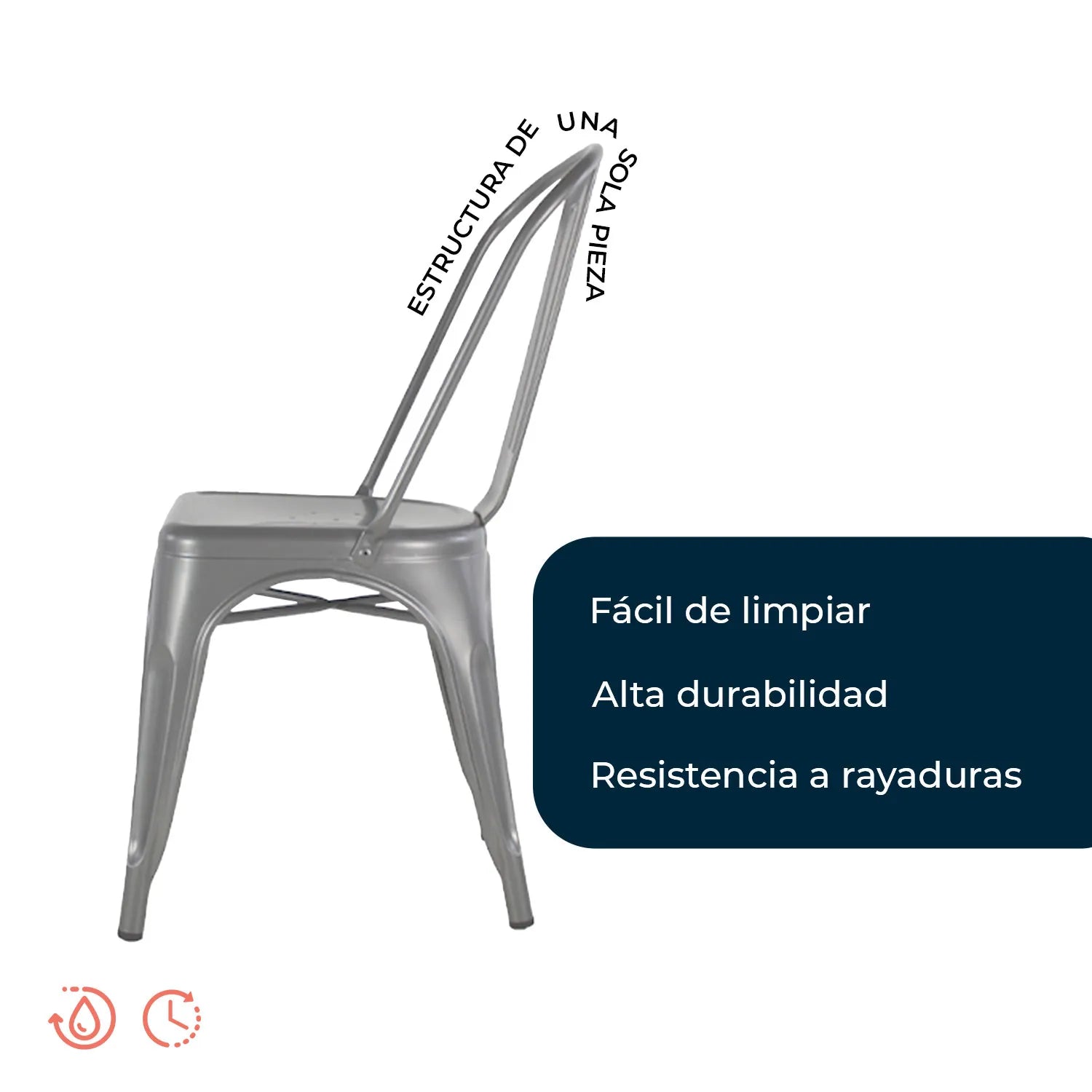 Set De 4 Sillas Gante