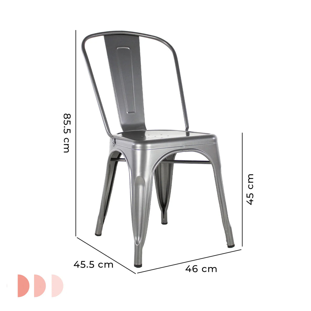 Set De 4 Sillas Gante