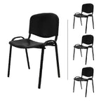 Set de 4 Sillas Fijas Plástico Nova