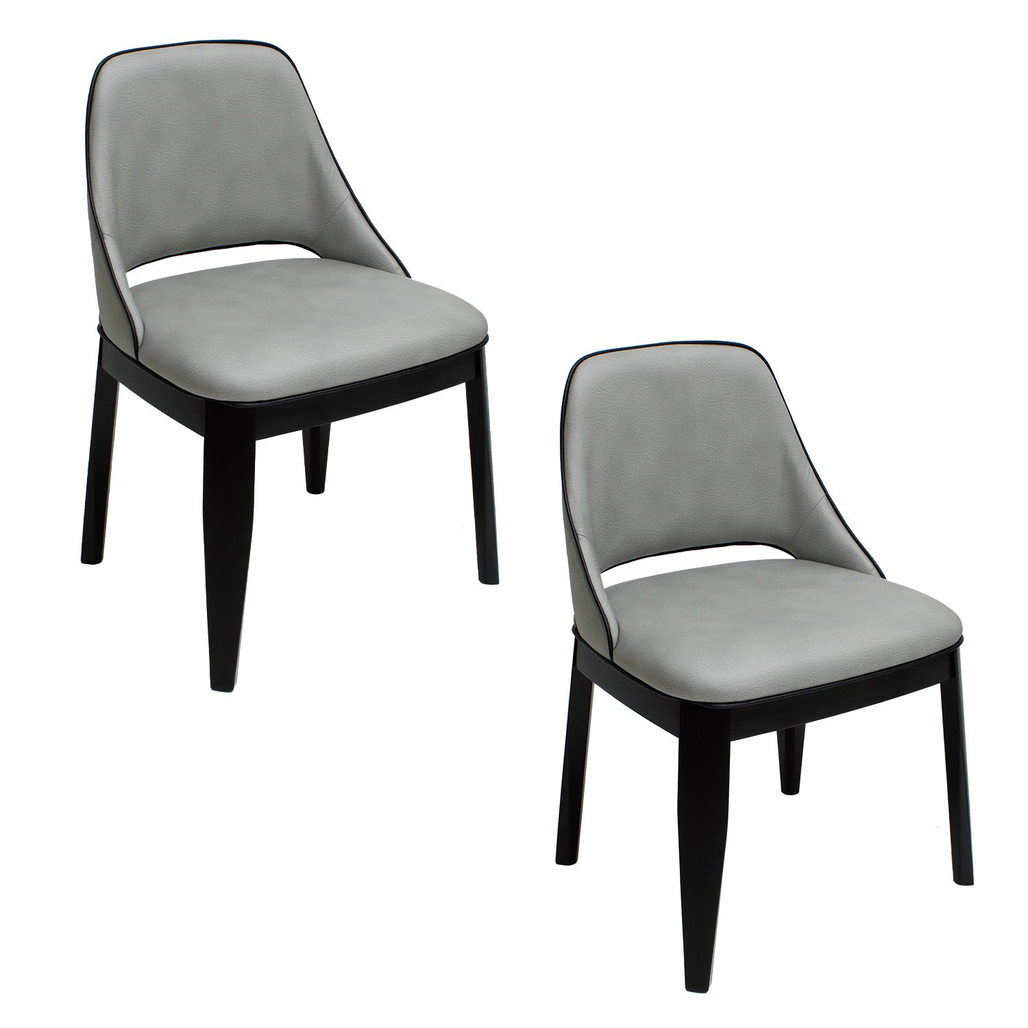 Set de 2 Sillas de comedor Branco